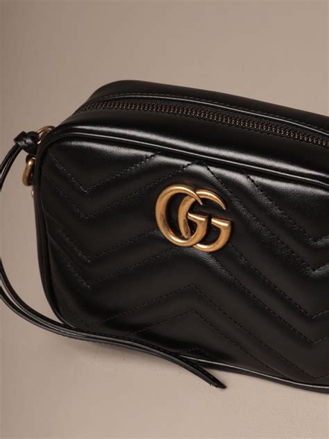 gucci con scritta nera|borse a tracolla gucci.